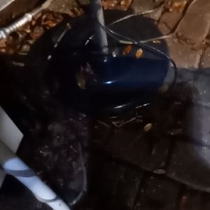 Woman's "Questions" black ribbed wrap around dress